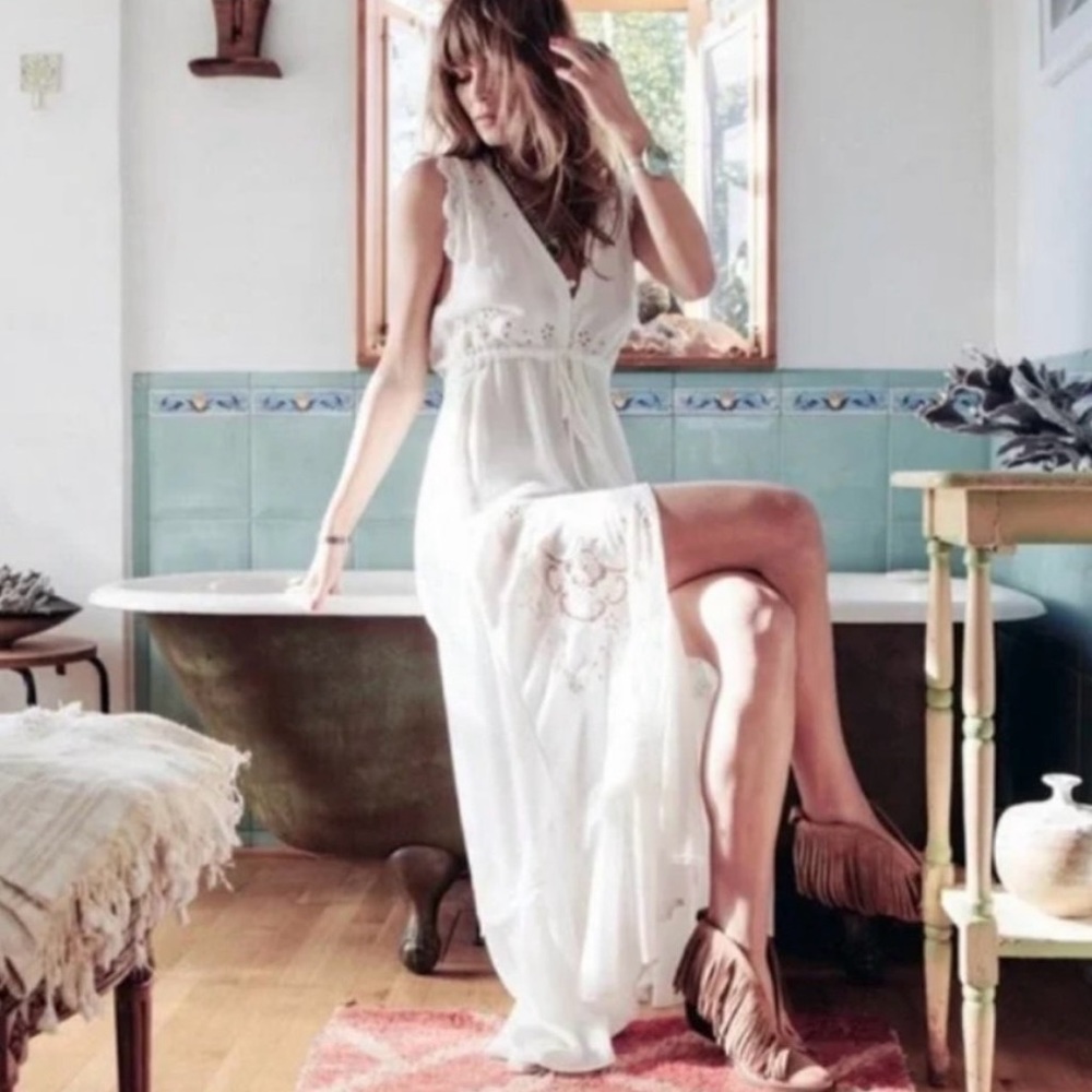 ***Rare*** Spell Isla Bonita embroidered lace duster